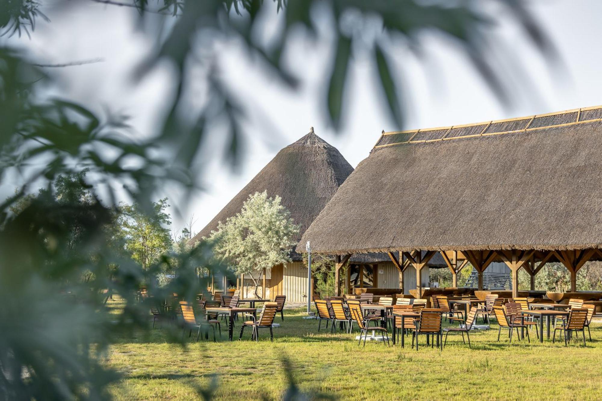 Dolphin Camping Hotel Sfântu Gheorghe Exterior foto